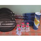 Badminton Set (10 racquets plus 6 shuttlecocks & 6 shuttleballs)