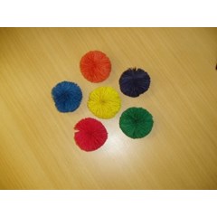 Pom Pom Ball - set of 6