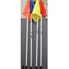 Sport Flag, pole & spike set